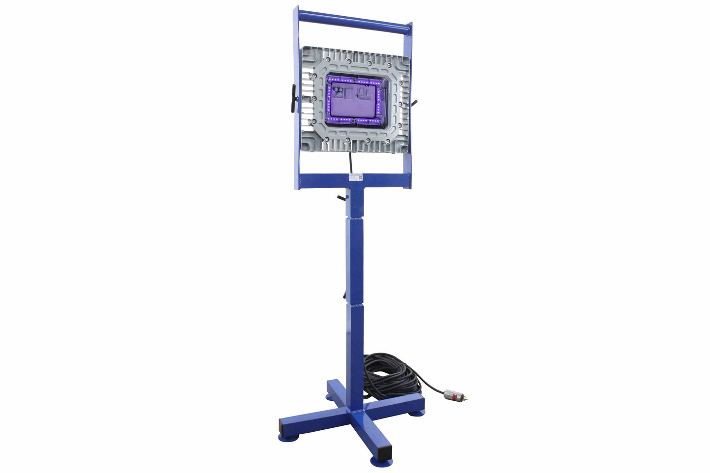 Larson 150 Watt Explosion Proof Ultraviolet LED Light - C1D1 - 5' Tall Base Stand Mount - UVA - 22' Stand