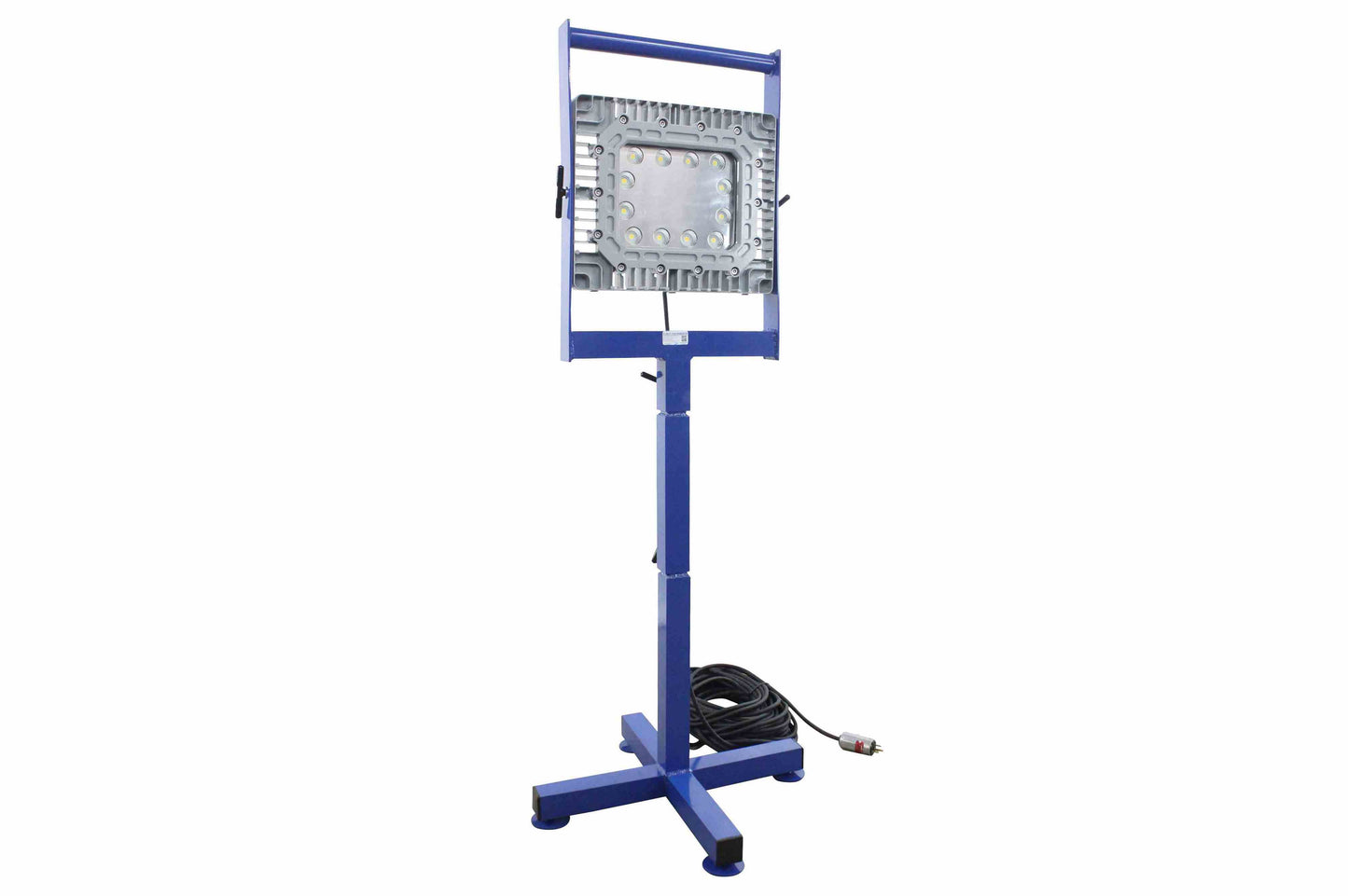 Larson 300W Explosion Proof LED Light - 5'H x 24"W Base Stand Mount - C1D1 - 200' 16/3 SOOW Cord
