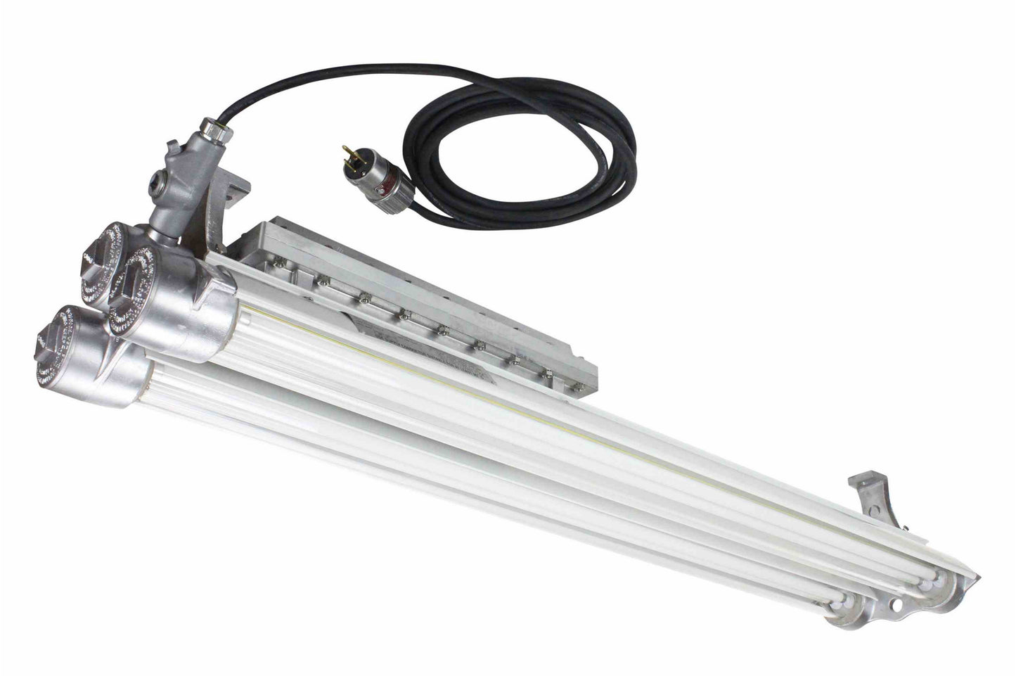 Larson Low Profile Surface Mount Explosion Proof Fluorescent Light - 20,000 Lumens - 25' Cord w/ EXP Plug