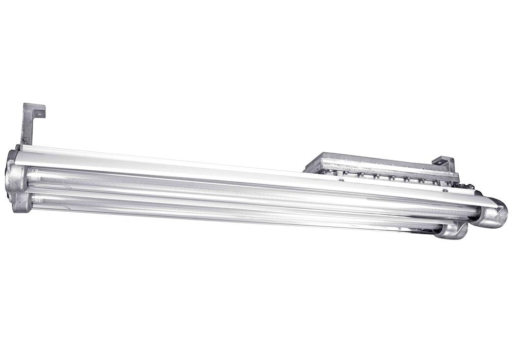 Explosion Proof Fluorescent UV-C Light - Class 1 & 2 - 4' 2 lamp - Paint Booths, Rigs, Marine