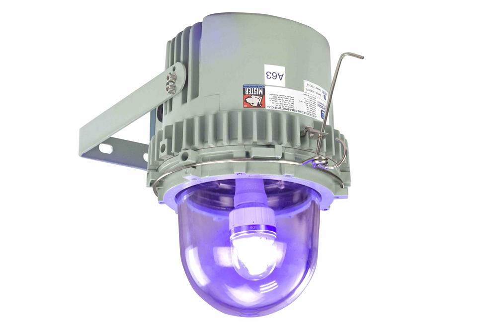 10W Hazardous Location LED Aviation Obstruction Light - 230V, 50/60 Hz - Purple, L810 - Surface Mount - ATEX/IECEx