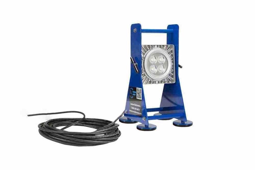 50W Explosion Proof LED Light - Class 1 & II Div 1 & 2 - Non-Spark Aluminum Magnetic Base - No Cord