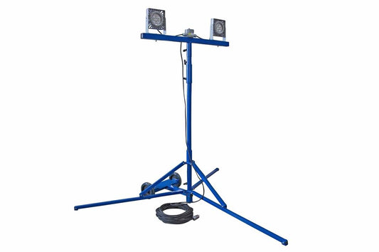 Explosion Proof LED Light Tower - (2) 50W LED Lights - 14,000 Lumens - EXP Cord Cap