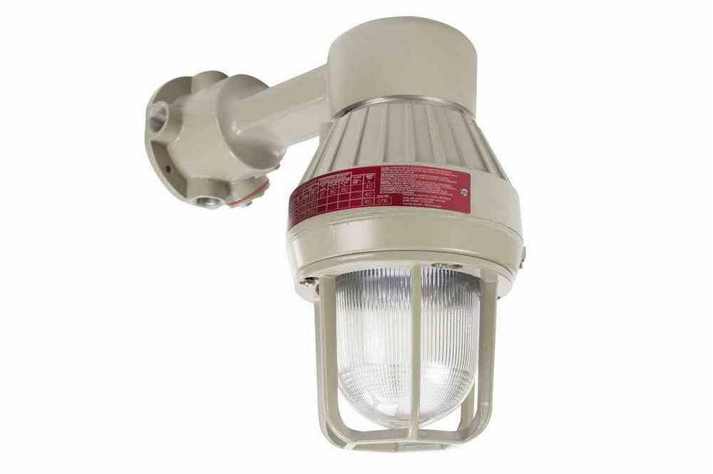Explosion Proof Light Housing - Class I/II, Div 1 & 2 - Corrosion Resistant - Medium Base - NO LAMP