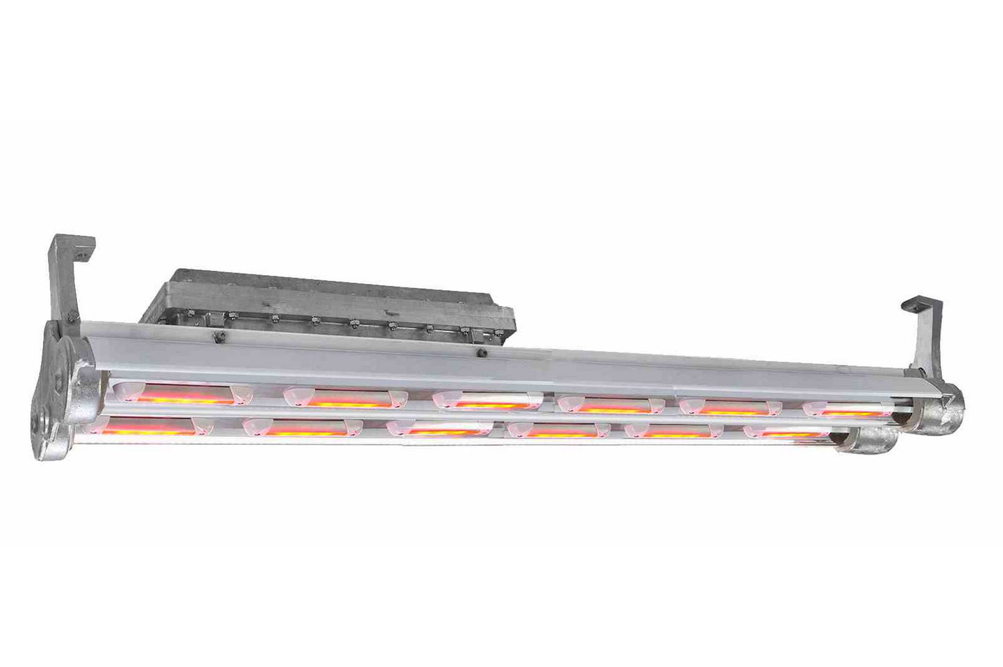 Larson 48W Explosion Proof LED Light w/ Emergency Backup - C1D1 - (2) 4ft LED Lamps - Blackout Light