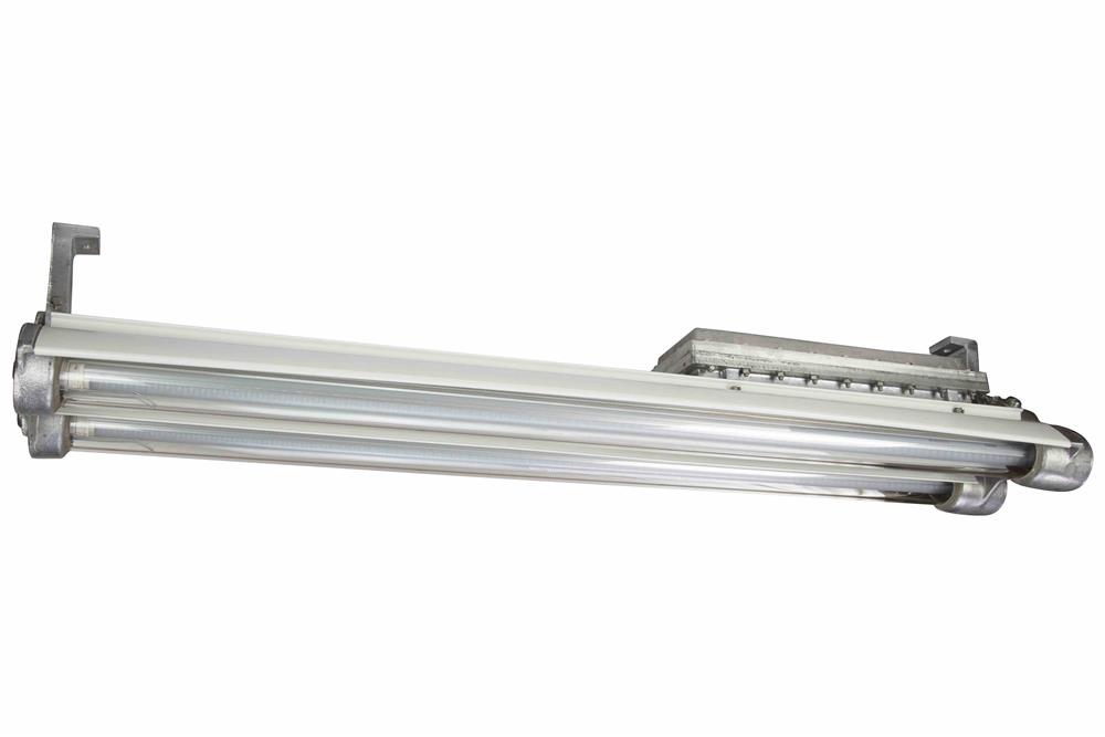 0-10V Dimmable Explosion Proof Emergency LED light - 4 foot 2 lamp - Backup Ballast - C1D1/C2D1
