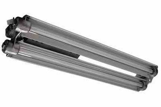 Larson Explosion Proof Emergency LED light - 4 foot 2 lamp - Backup Ballast - Class 1 & 2 LED Light