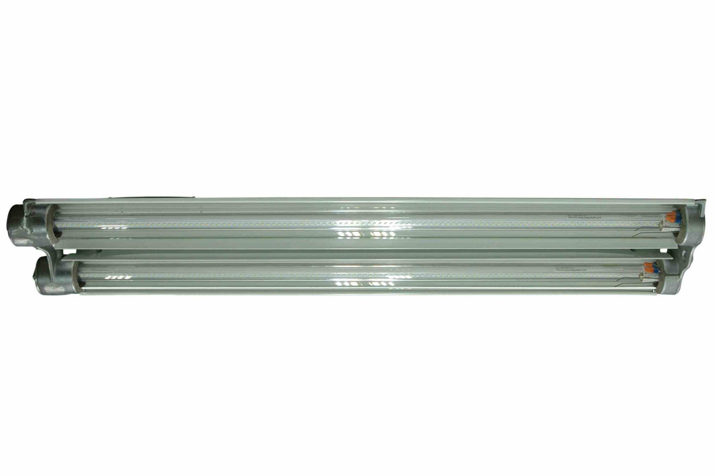 Larson Explosion Proof Emergency LED Light - 4' 2 Lamp - 3 Hour Backup Ballast - C1&2D1 - Paint Spray Booth
