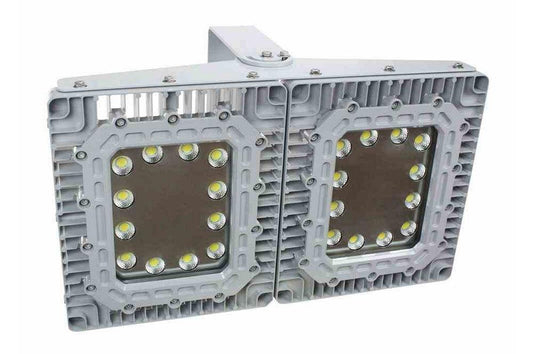300W Explosion Proof High Bay LED Fixture w/ Emergency Backup - C1D1 - Paint Spray Booth Approved