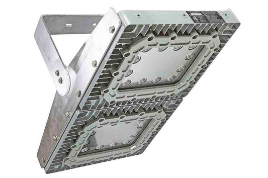 600W Explosion Proof High Bay Dual LED Light Fixture - Class I, II, III - Paint Spray Booth Approved - T5