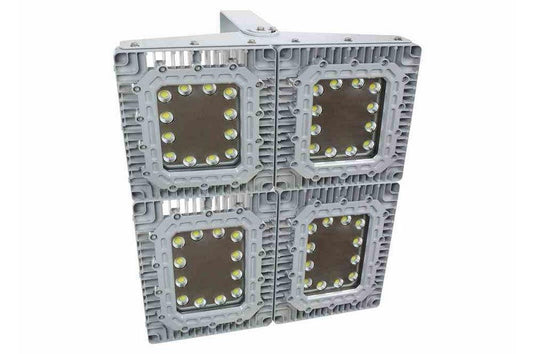 Class 1 D1 Explosion Proof 600 Watt High Bay LED Light Fixture-140°-Paint Spray Booth Approved