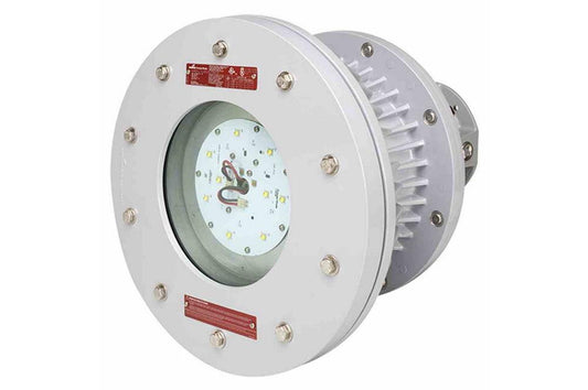 56W Explosion Proof LED Light Fixture - 5,734 Lumens - Class I Division 1 - Class II - Class III