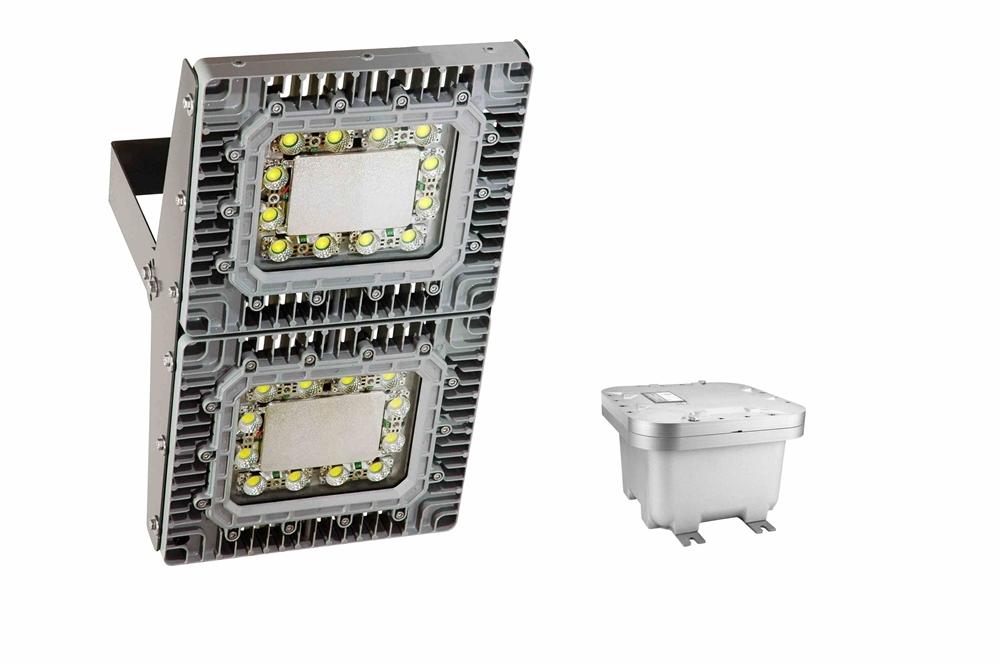 Explosion Proof 300 Watt LED High Bay Light Aluminum Guard -140° Spread - C1D1 - 35,000 Lumen - Remote Drivers