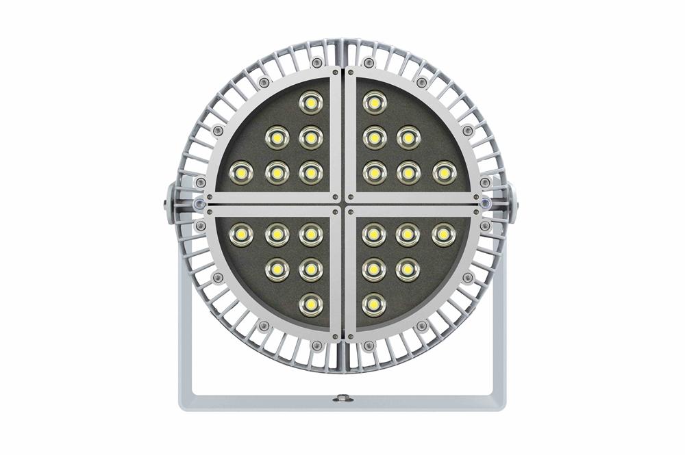 300W Explosion Proof Round LED Light Fixture - Class I, II, III - Replacement for 1500W Metal Halide