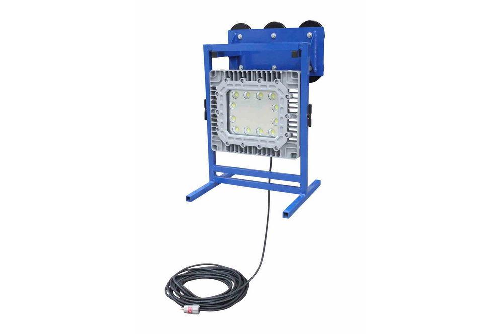 Explosion Proof LED Light - Magnetic Mount - Aluminum Base - Single 150 Watt LED Light - 200' Cord