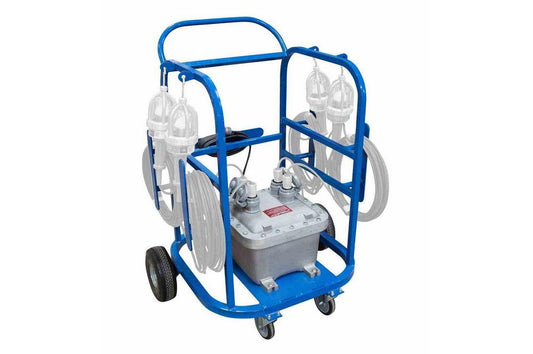 Portable Explosion Proof Rechargeable Battery Pack - (2) 50A SLA Batteries - (1) 5-20P - 20' Cord