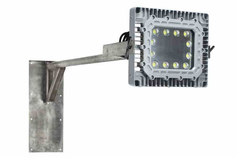 150 Watt Explosion Proof LED Swing Arm - 5 Foot Stainless Steel Arm - 21,000 Lumens - C1D1