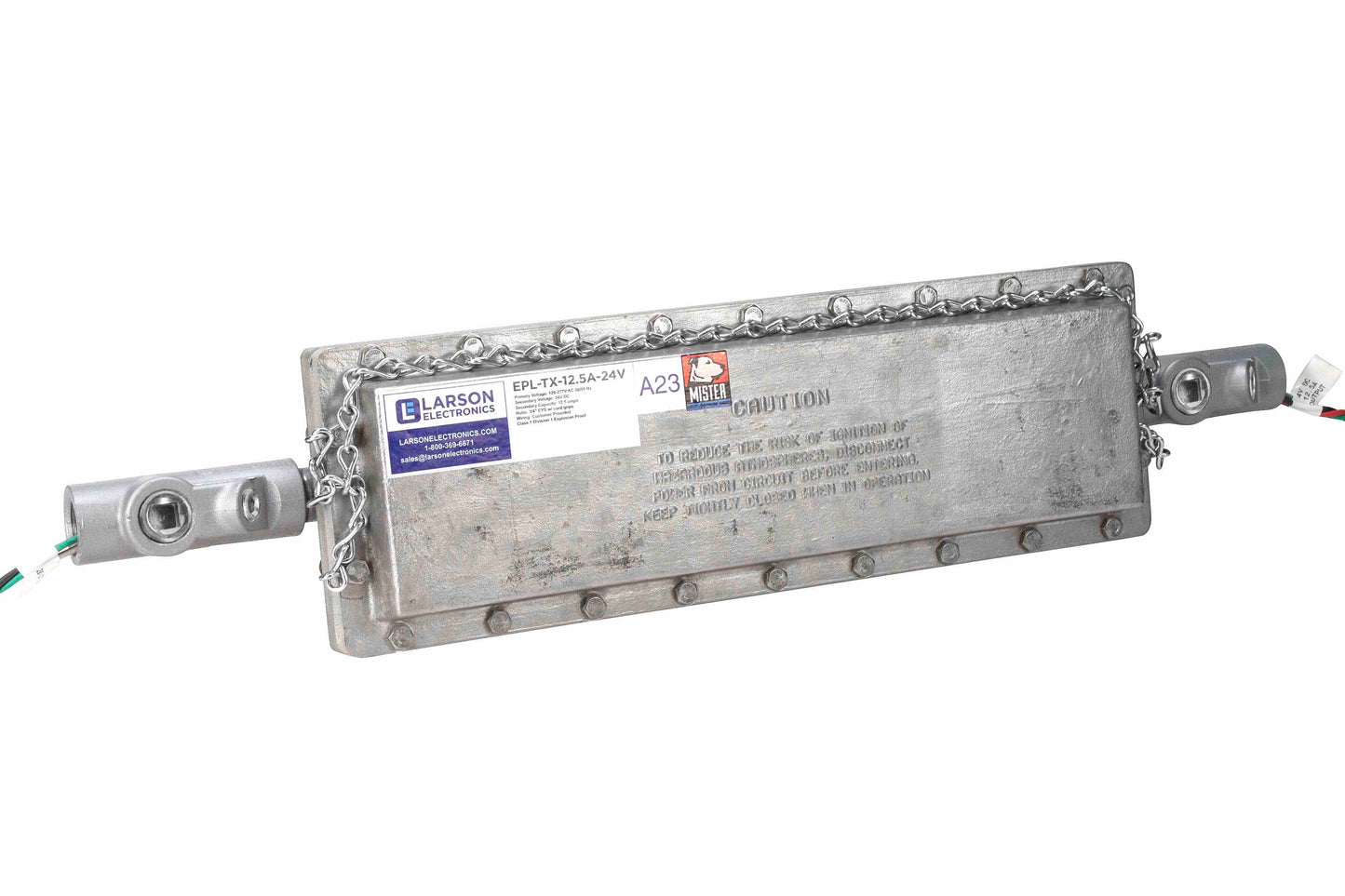 Larson Explosion Proof Step-Down Transformer - 120-277V AC Input - 24V DC Output - 12.5 Amps Max