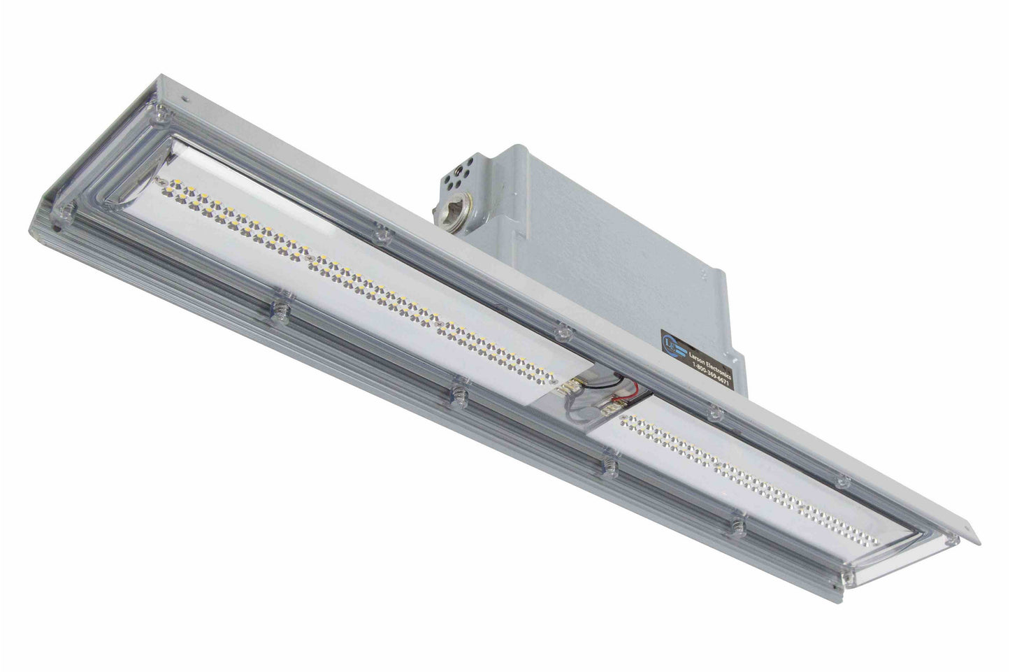 Larson Explosion Proof Low Profile Linear LED Light - Pendant Mounted - 3600 Lumens - Class 2 Div 1