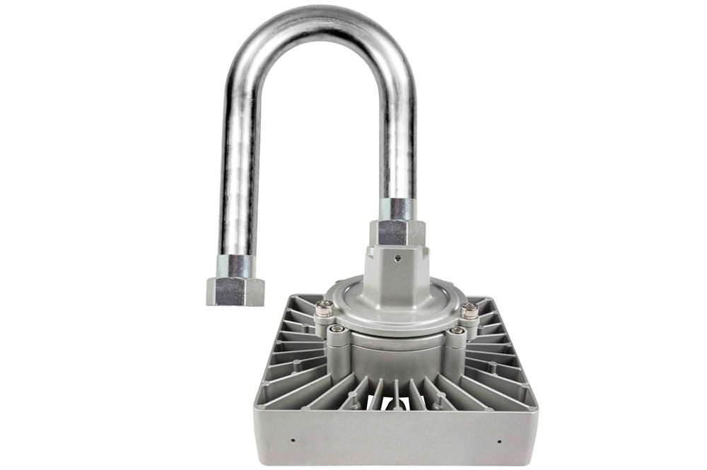 80W Hazardous Location Low Bay LED Light Fixture - Paint Spray Booth Approved - 8,000 Lumens - T5 - 90° Stanchion Mount