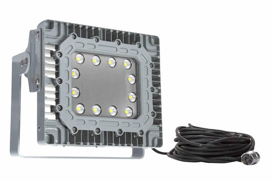 150 Watt Explosion Proof LED Flood Light - Surface Mount - 21000 Lumens - C1D2 - 100ft Cord