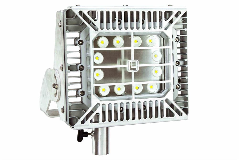 150W Explosion Proof Mount LED Light Fixture - Threaded Stanchion Mount - C2D1/C1D2
