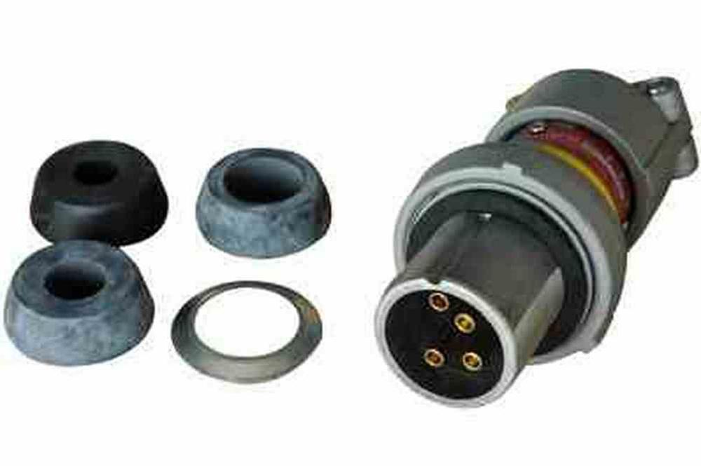 Explosion Proof Plug - Class I, Div. 1 & 2 - Class II, Div. 1 & 2 - 30 Amp Rated - 35FT - Blunt Cut