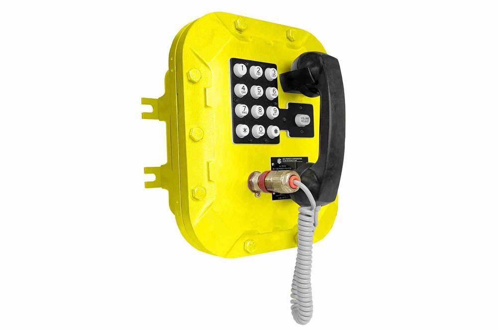 Industrial Explosion Proof Telephone - Class I/II/III, Div 1 - VoIP - PoE Compatible - NEMA 4X