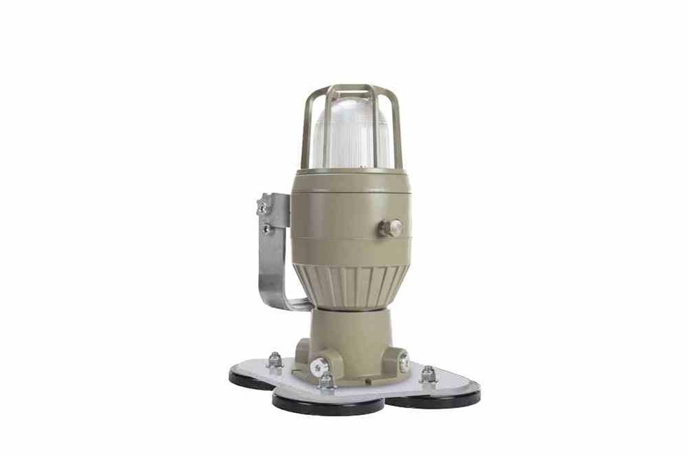 7W Explosion Proof LED Emergency Light - Class I, II, III - 120V AC - Magnetic Mount - 50' 16/3 SOOW Cord