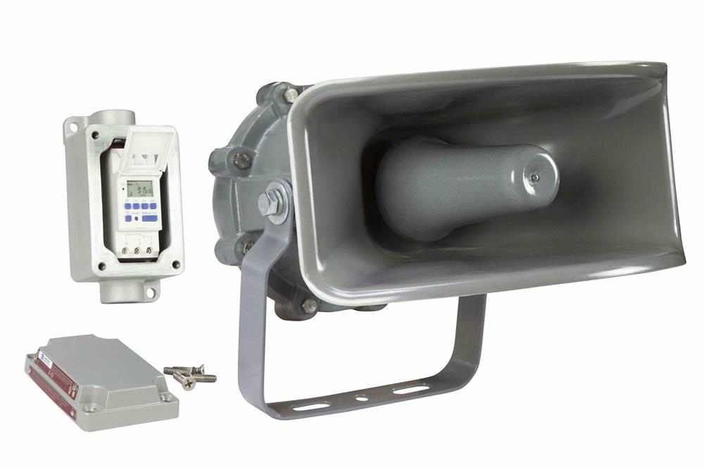 C1D1 Explosion Proof Horn - Industrial Siren - Programmable Timer - NEMA 4X - Weatherproof