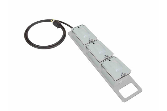 Larson 2' SOOW 208Y/120 Linecord with (6) Outlets - 30 Amp Max Rated - (3) Duplex 5-20R Receptacles