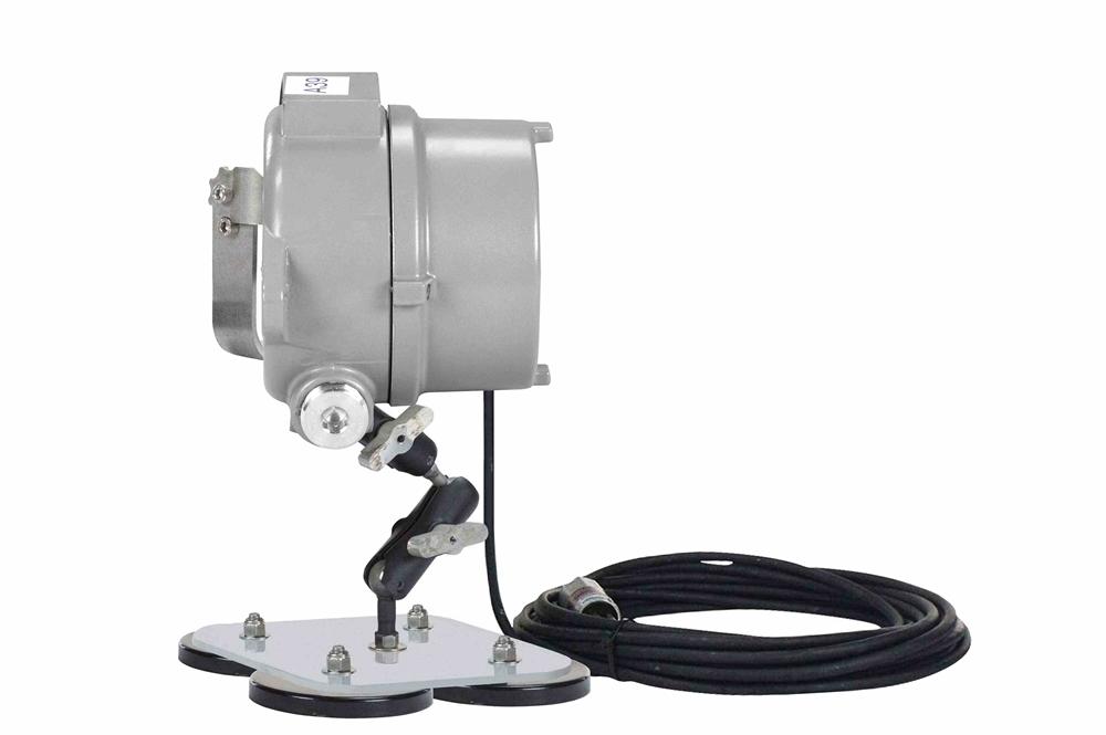 25W Explosion Proof LED Light Fixture - Class I, II, III - 2,750 lms - Gooseneck Mount - Wiring Hub