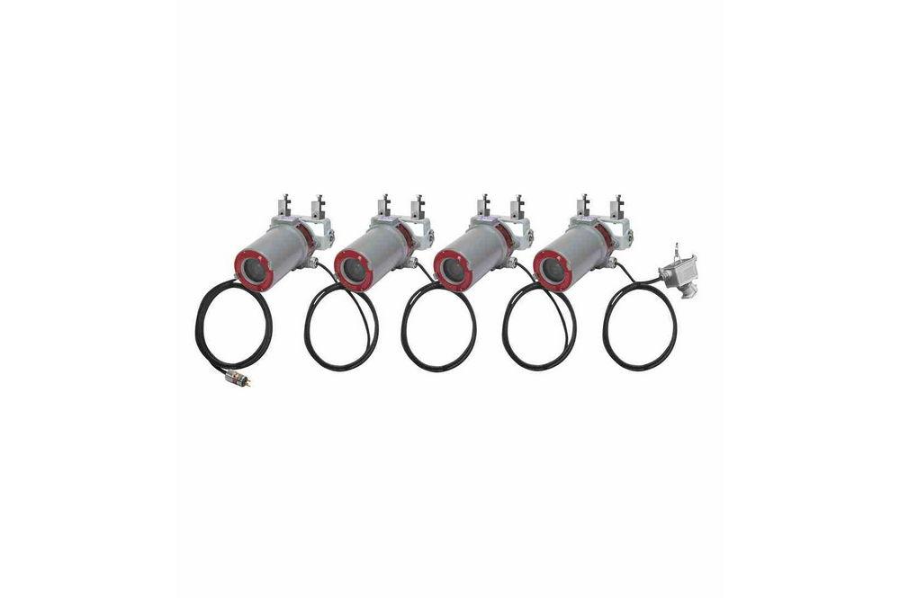 48W Explosion Proof LED String Light - (4) Lamps - C1D1/C2D1 - 120-277V AC - Daisy Chain