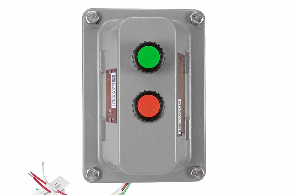 Explosion Proof Automatic Timer - Class I, II, III - 208V AC, 3-phase - 60-Min Timer, Green/Red Push Button - NEMA