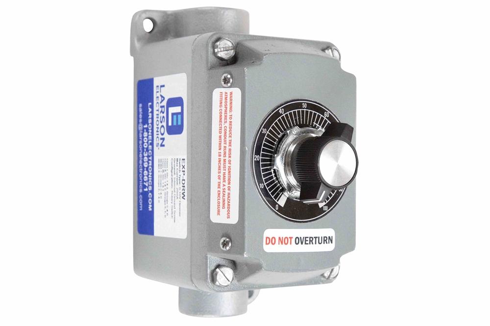 Explosion Proof 0-10V Rotary Dimmer Switch - C1D1&2 - C2D1&2 - Class III