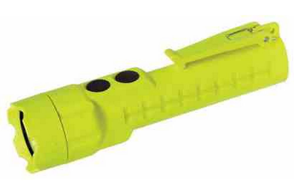 Larson Intrinsically Safe - Dual Beam- LED Flashlight - Push Button Switch - 240 Lumens