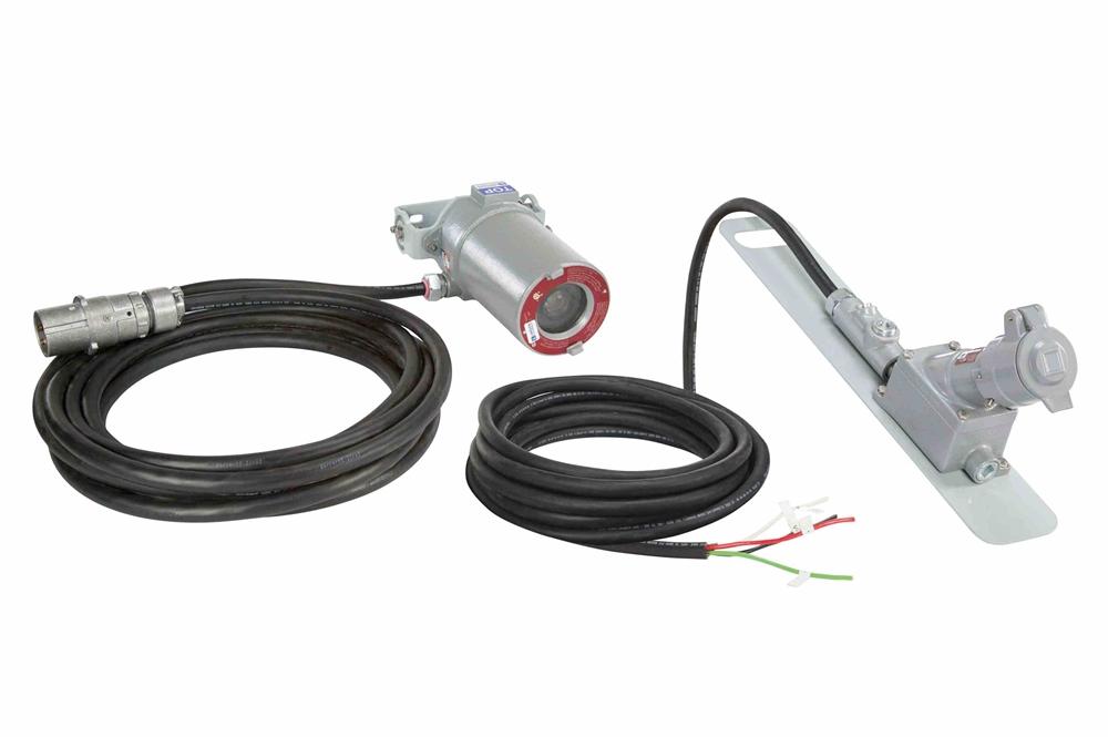 Explosion Proof 1080p HD Camera - Optical & Digital Zoom - IP67 - 24V - 220' 12/4 SOOW w/ Disconnect