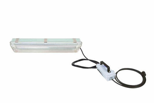 Larson 40W Dimmable LED Light Fixture - 120-277V AC to 24V DC - Inline Dimmer Switch - 20' 16/3 SOOW Cord