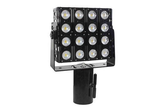 160 Watt High Intensity LED Light - 21,600 Lumens - 48V DC -Pole Top Slip Fit - Outdoor Rated