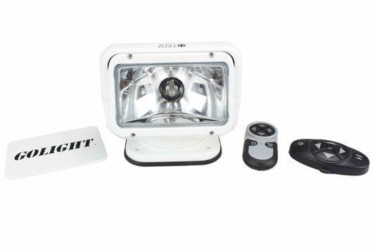 Larson Golight Radioray - Wireless Handheld & Dash Remote Control Spotlight - 700' Spot Beam - White - 12V