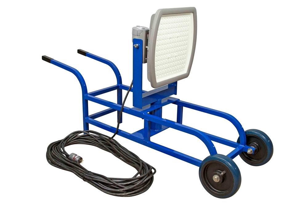 185 Watt Hazardous Location LED Light - Wheelbarrow Cart - C1D2 - ATEX - 100 foot Cord w/ EXP Plug