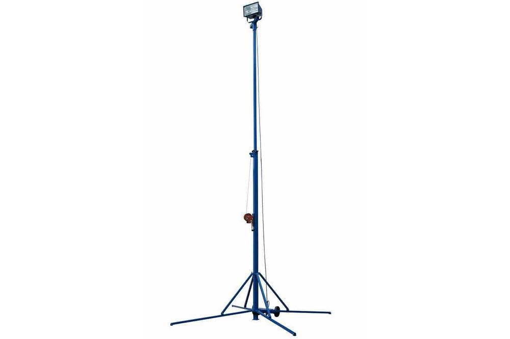 400 Watt Hazardous Area Light Tower - 20ft Quadpod Mount - Metal Halide Light - Class 1 Div 2