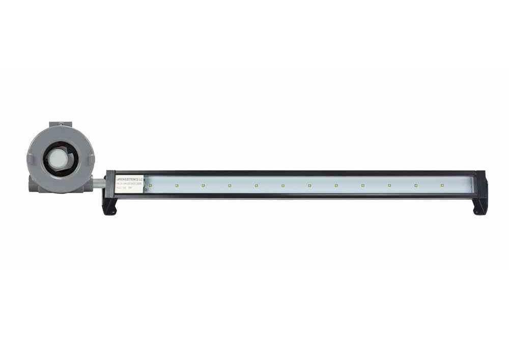 20W LED Strip Light for Hazardous Location - 24" Surface Mount Bar - Motion, Day/Night Sensor - C1D2