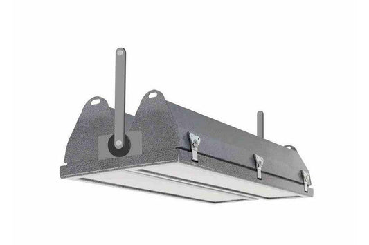 Class 1 Div 2 LED Pivoting Light - 4 foot 4 lamp - LED T series Style (fluorescent replacement)