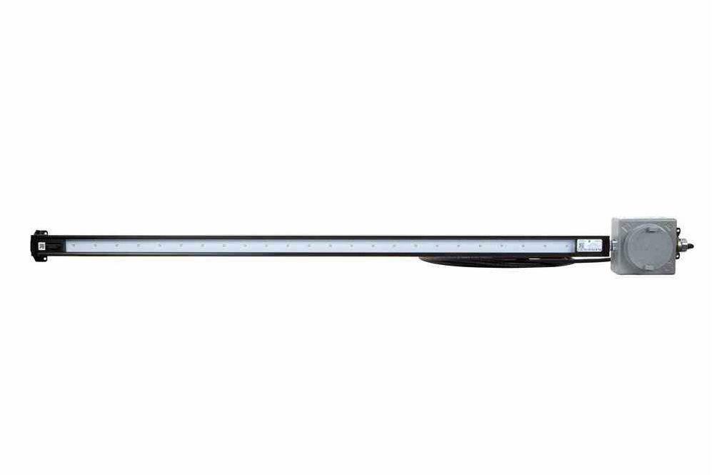 40 Watt C1D2 24V LED Fixture for Hazardous Location Lighting - 4' Low Profile - 20' Cord Inline