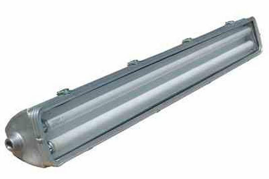 HAL-EMG-48-2L-T12HO Fluorescent Light w/ Emergency Backup Ballast - C1 DII - Hazardous Location Area