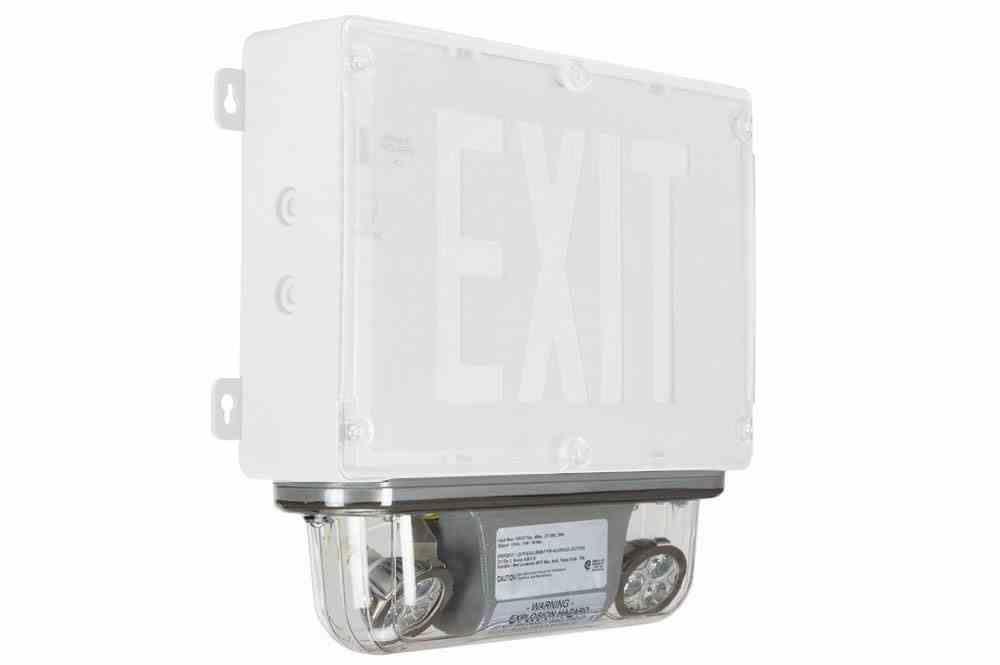 Replacement Lamp Lens Cover for the Emergency Bug Eye Lights on HAL-EMG-EXT-3L-10W Series Fixtures