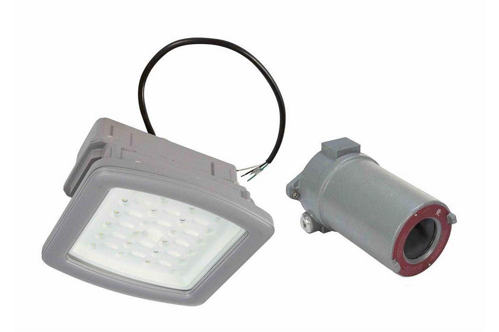 40 Watt Hazardous Locations Low Profile LED Light Fixture - Class 1 Div 2 - ATEX Rated - 24VDC