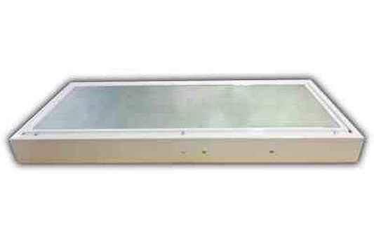 Low Profile Hazardous Area Fluorescent Light - 4 Foot 2 Lamp - Lay-In Mount -Front Load Troffer