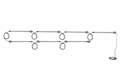 Larson 205W Hazardous Location LED String Light - (7) LED Lamps - 13' Line-in Cord - Junction Box